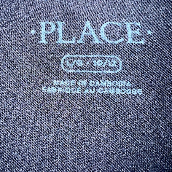 The Children’s Place Get your head in the game shirt boys large 10/12 EUC - Picture 3 of 3